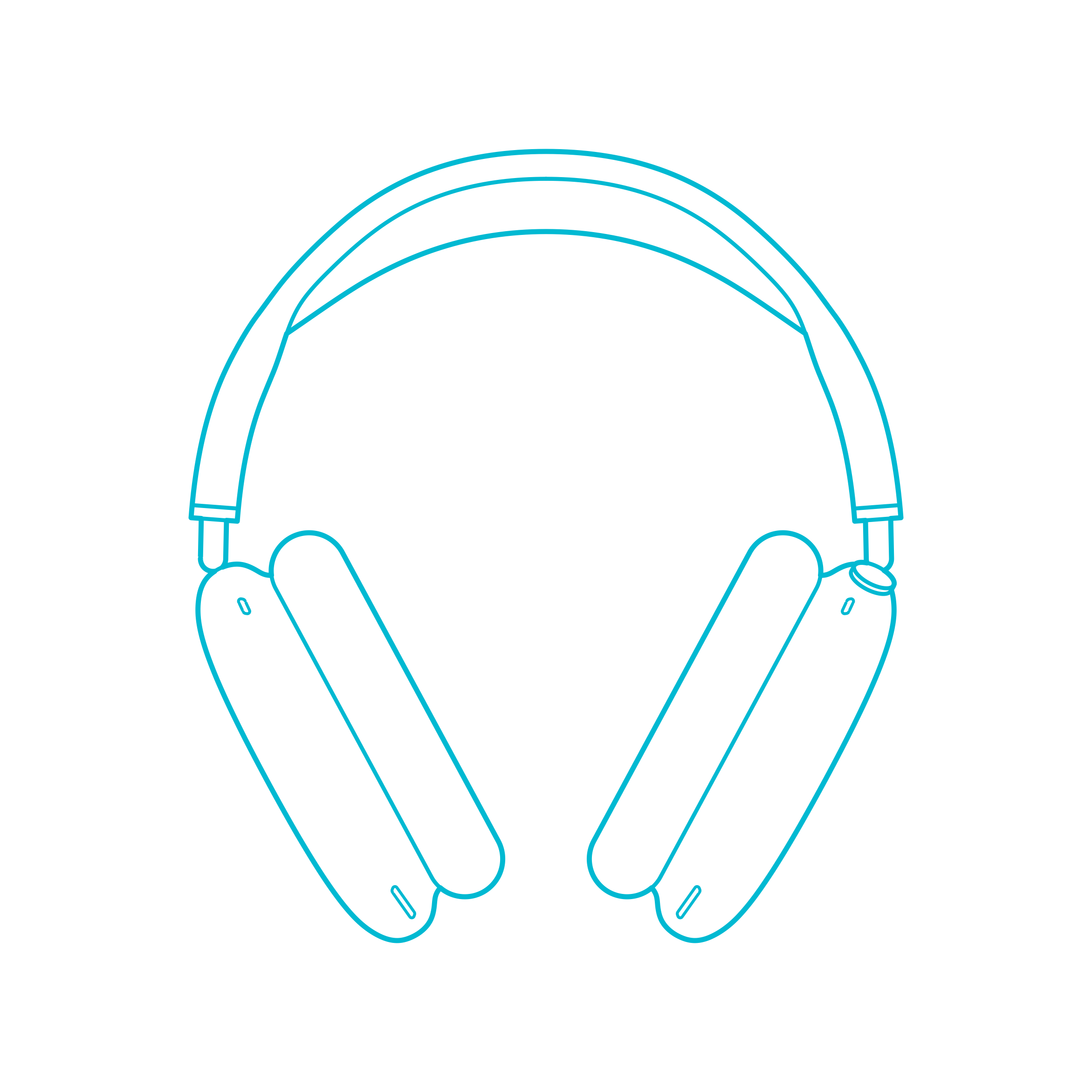 Digital Headphones Apple Airpods Max Silhouette Svg Vector Free Vectors